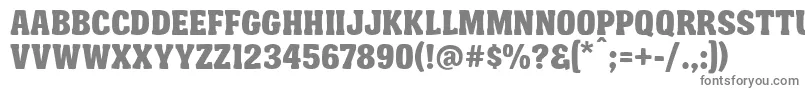 FtyGarishingWorseNcvNormal Font – Gray Fonts