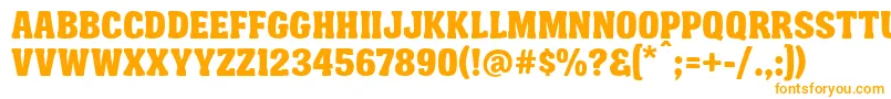 Подробнее о шрифте FtyGarishingWorseNcvNormal Шрифт FtyGarishingWorseNcvNormal – оранжевые шрифты