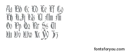 Обзор шрифта Glastonbury
