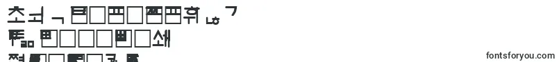 Hangulgothic Font – Slovak Fonts
