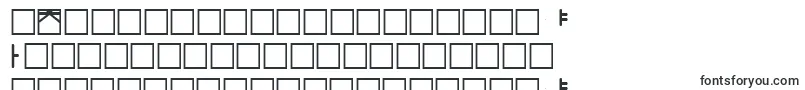 Hangulgothic-Schriftart – kirgisische Schriften