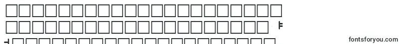 フォントHangulgothic – タタール文字