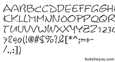 ComixRegular font – Fonts For Inscriptions
