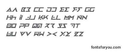 IronCobraBoldItalic Font