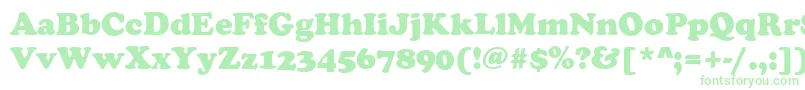 CooperBlackRegular Font – Green Fonts