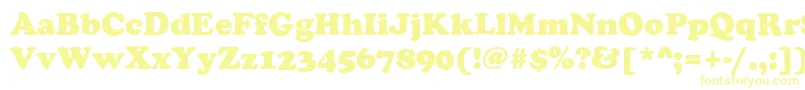 CooperBlackRegular Font – Yellow Fonts