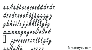 EncinoCn font – hungarian Fonts