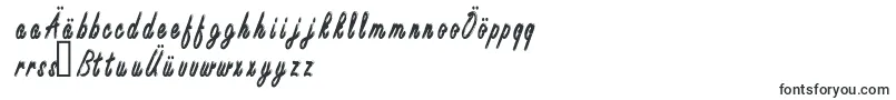 Шрифт EncinoCn – немецкие шрифты