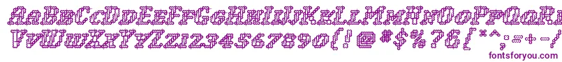 WoollyInline Font – Purple Fonts