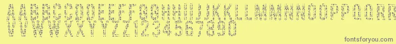 More about Colorblind Font Colorblind Font – Gray Fonts on Yellow Background