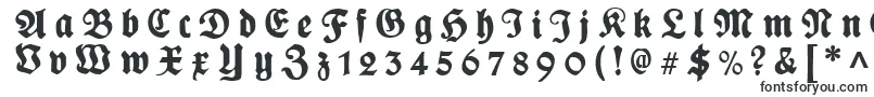 PlakatFrakturgesperrtunz1l Font – Three-Dimensional Fonts