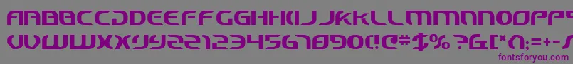 Starcv2 Font – Purple Fonts on Gray Background