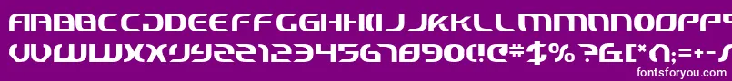 フォントStarcv2 – 紫の背景に白い文字