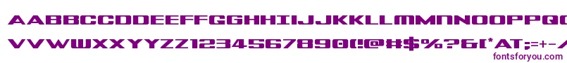 Tigershark Font – Purple Fonts on White Background