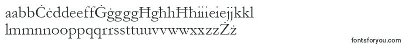 Garamond-Schriftart – maltesische Schriften