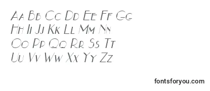 Шрифт NouveauastaItalic