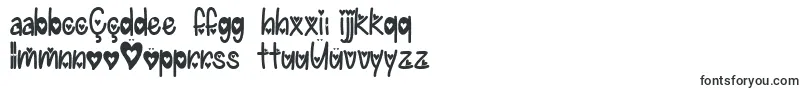 Шрифт IFoundMyValentineHeartedTtf – азербайджанские шрифты
