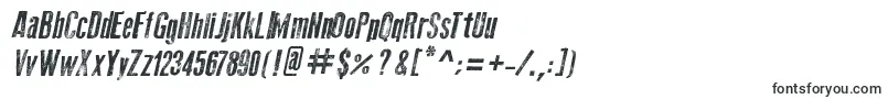 Шрифт OldPressItalic – шрифты, начинающиеся на O