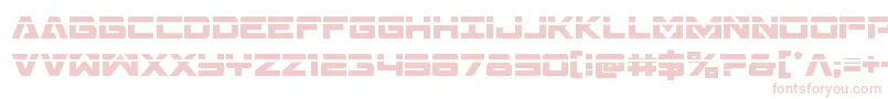 フォントTransamericalaser – ピンクのフォント
