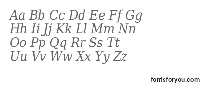 DejavuserifcondensedItalic-fontti