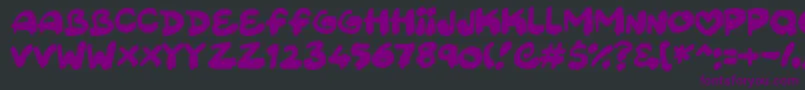 Más sobre la fuente Sweetpaint fuente Sweetpaint – Fuentes Moradas Sobre Fondo Negro