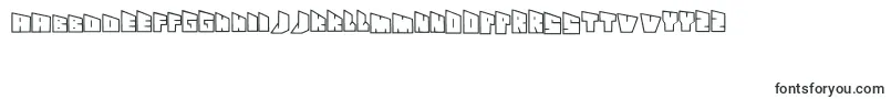フォントSeethroughslantyfont – マダガスカルの文字