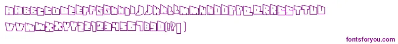 Seethroughslantyfont Font – Purple Fonts