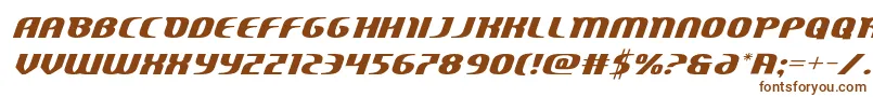 Шрифт Centaurusexpand – коричневые шрифты на белом фоне