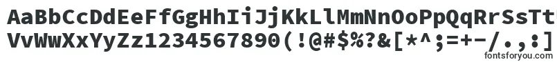 SourcecodeproBlack-fontti – Kiinteän leveyden fontit