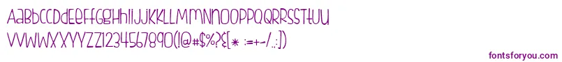 FishfingersLight Font – Purple Fonts