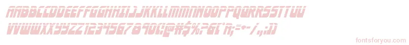 Шрифт Eldebaranlaserital – розовые шрифты на белом фоне