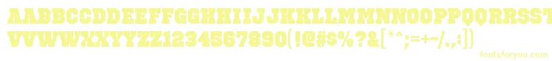 OctinsportsblRegular Font – Yellow Fonts