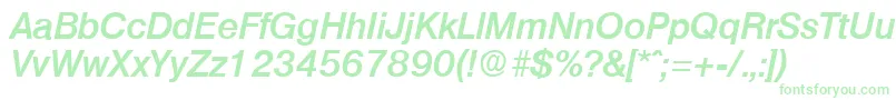 OlympiaDemiboldita Font – Green Fonts