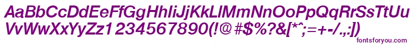 OlympiaDemiboldita Font – Purple Fonts