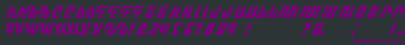 Kagena Font – Purple Fonts on Black Background