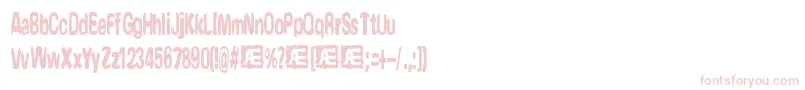 YonderBrk Font – Pink Fonts