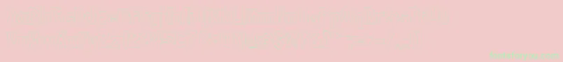 Подробнее о шрифте LondrinaoutlineRegular Шрифт LondrinaoutlineRegular – зелёные шрифты на розовом фоне
