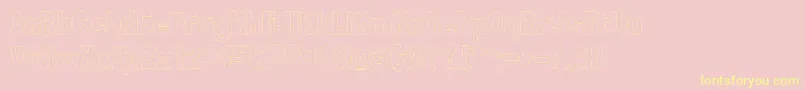 More about LondrinaoutlineRegular Font LondrinaoutlineRegular Font – Yellow Fonts on Pink Background