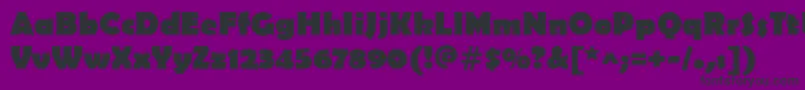 BerlinSansFbРџРѕР»СѓР¶РёСЂРЅС‹Р№ Font – Black Fonts on Purple Background