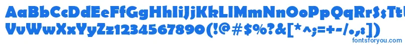 BerlinSansFbРџРѕР»СѓР¶РёСЂРЅС‹Р№ Font – Blue Fonts on White Background