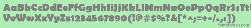 BerlinSansFbРџРѕР»СѓР¶РёСЂРЅС‹Р№ Font – Gray Fonts on Green Background