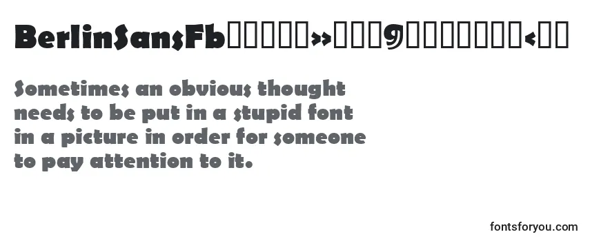 Review of the BerlinSansFbРџРѕР»СѓР¶РёСЂРЅС‹Р№ Font