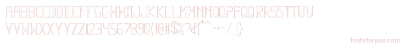 フォントHbmFlexurePersonalUseOnly – ピンクのフォント