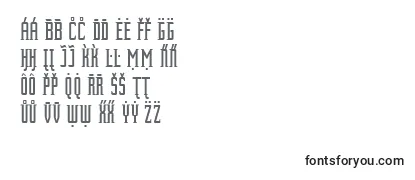 Review of the Foreignsheetmetal Font