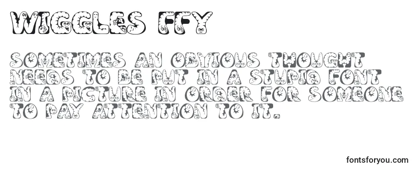 Обзор шрифта Wiggles ffy