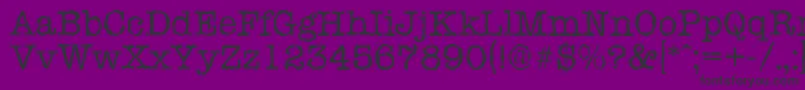 Lisätietoja TypewriterrandomRegular-fontista TypewriterrandomRegular-fontti – mustat fontit violetilla taustalla