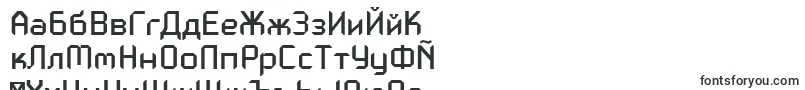 PfmechanicaaproRegular-Schriftart – bulgarische Schriften
