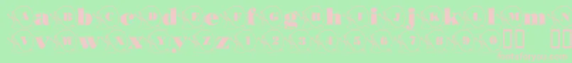 More about 101SnailsPace Font 101SnailsPace Font – Pink Fonts on Green Background