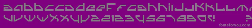 fuente Spy – Fuentes Grises Sobre Fondo Morado
