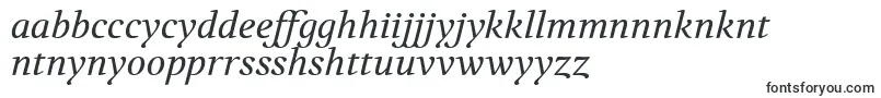 VolkhovItalic-Schriftart – ruandische Schriften